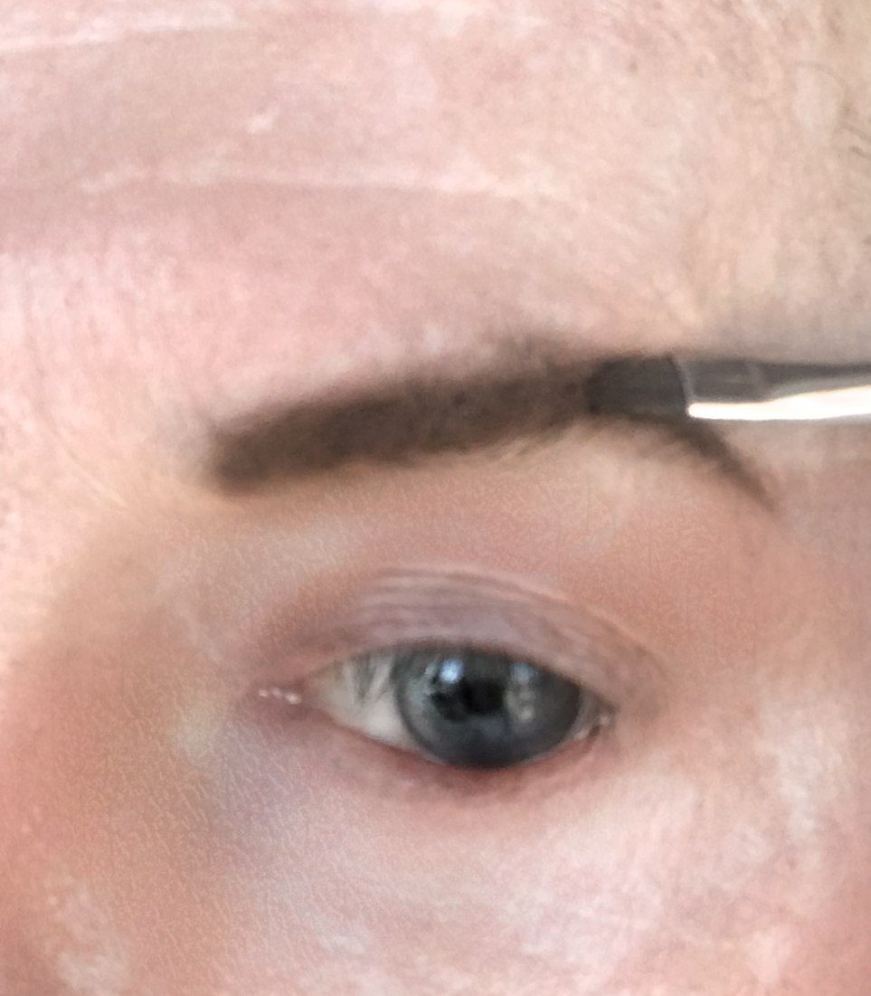 crossdresser makeup brow definition