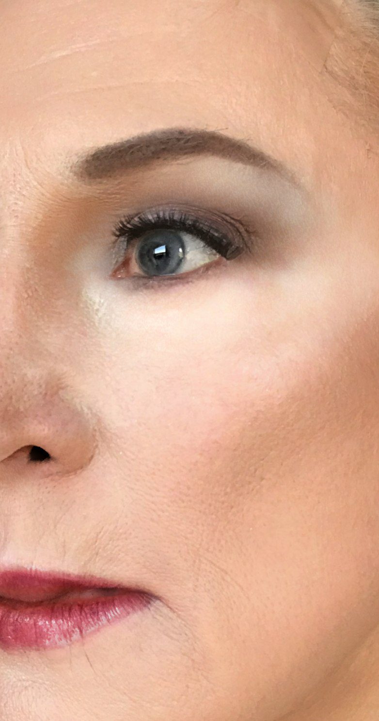 crossdresser makeup finished